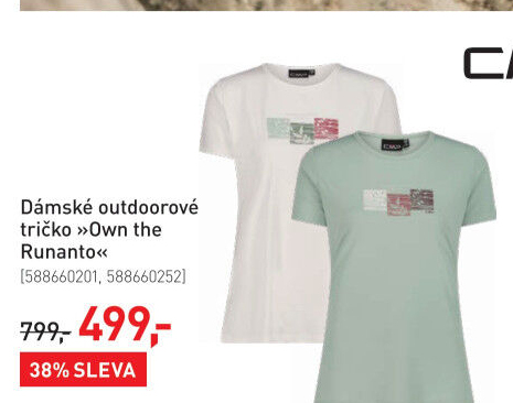 Dámské outdoorové tričko CMP