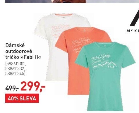 Dámské outdoorové tričko McKINLEY