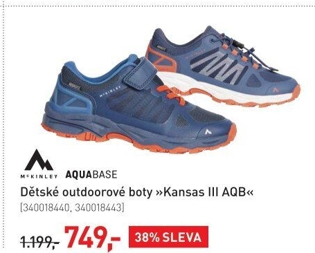 Dětská outdoorová obuv Kansas McKINLEY