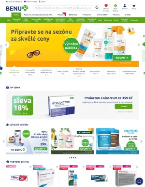 akční leták BENU Lékárna 14.5.2025-20.5.2025