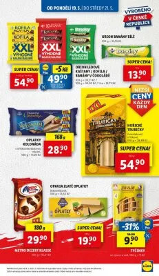 akční leták Lidl 19.5.2025-21.5.2025