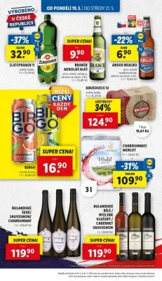akční leták Lidl 19.5.2025-21.5.2025