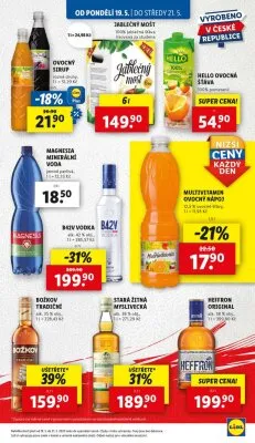 akční leták Lidl 19.5.2025-21.5.2025