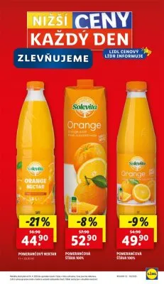 akční leták Lidl 19.5.2025-21.5.2025