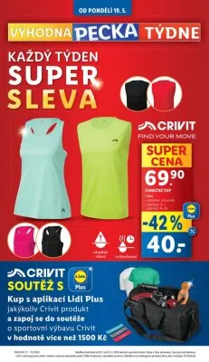 akční leták Lidl 19.5.2025-21.5.2025