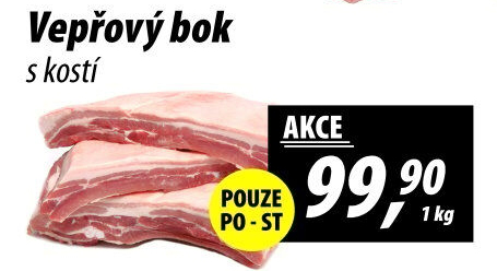 Vepřový bok s kostí