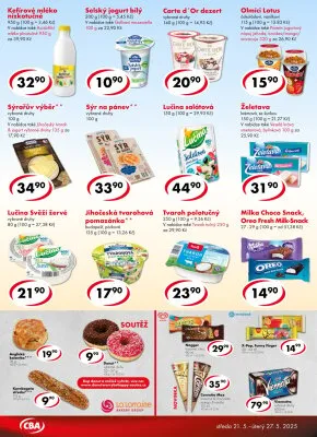 akční leták CBA 21.5.2025-27.5.2025