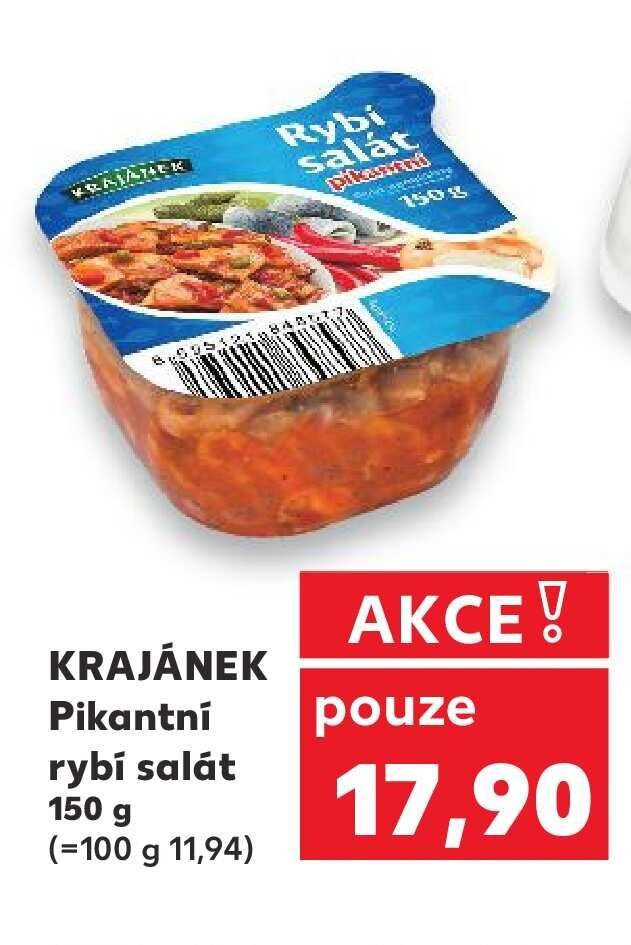 KRAJÁNEK Pikantní rybí salát 150 g