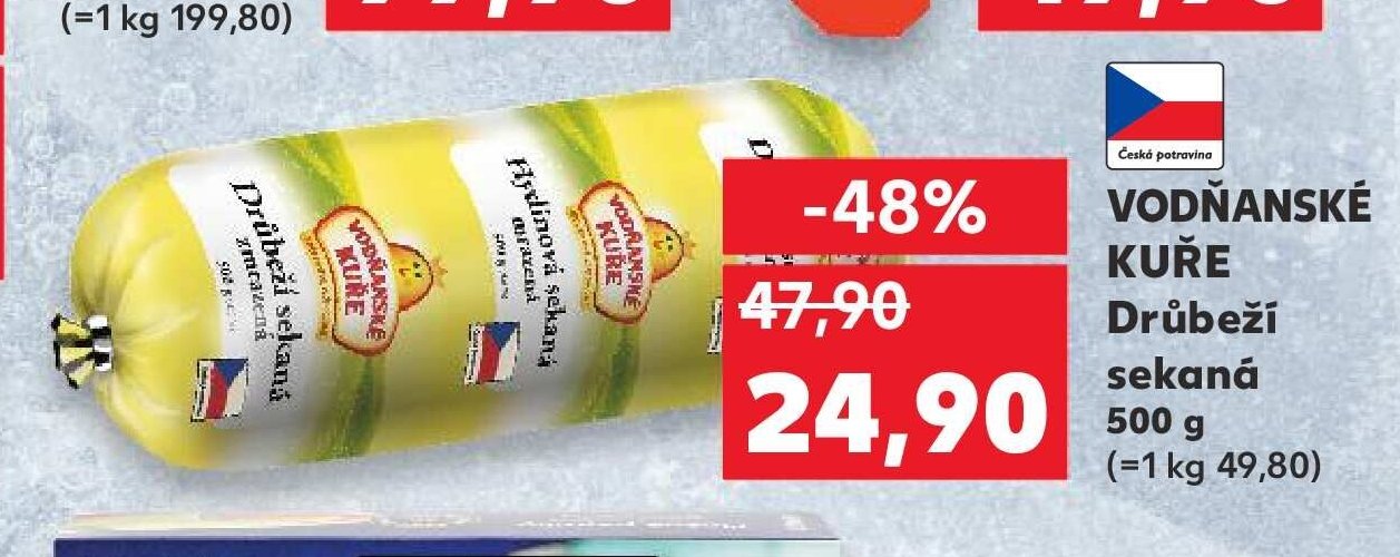 VODŇANSKÉ KUŘE Drůbeží sekaná 500 g