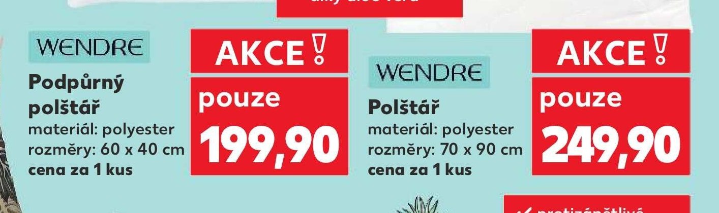 Wendre Podpůrný polštář