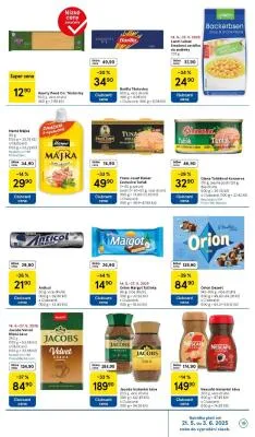 akční leták Tesco 19.5.2025-26.5.2025