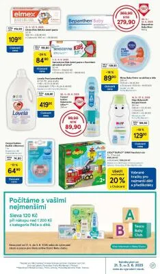 akční leták Tesco 19.5.2025-26.5.2025