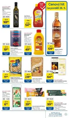 akční leták Tesco 19.5.2025-26.5.2025