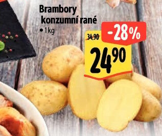 Brambory konzumní rané