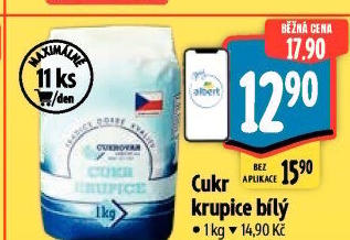 Cukr krupice Cukrovar Vrbátky