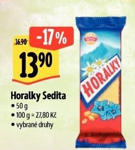 Oplatky Horalky Sedita
