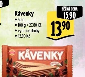 Oplatky Kávenky Sedita