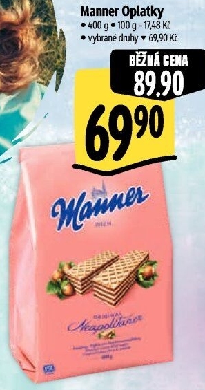 Oplatky Manner