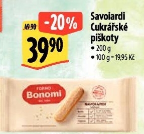 Piškoty cukrářské Bonomi