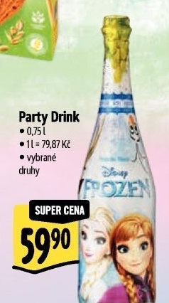 Sekt nealkoholický dětský Party Drink