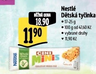 Tyčinka cereální Nestlé