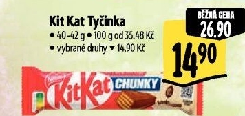 Tyčinka Kit Kat Nestlé