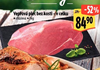 Vepřová plec bez kosti