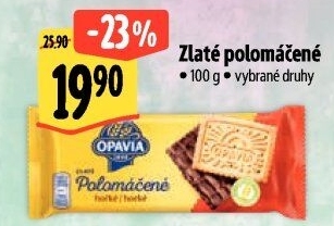 Zlaté polomáčené Opavia