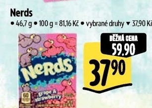 Bonbóny Nerds Nestlé
