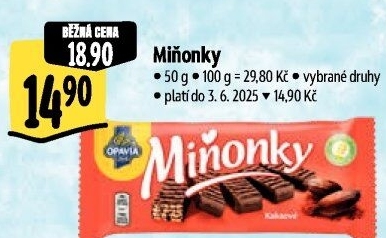 Oplatky Miňonky Opavia