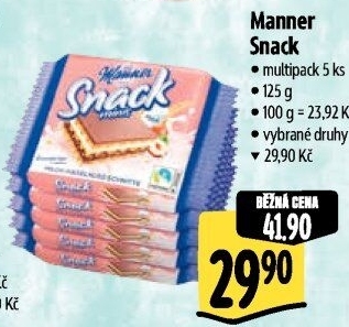 Oplatky Snack Manner