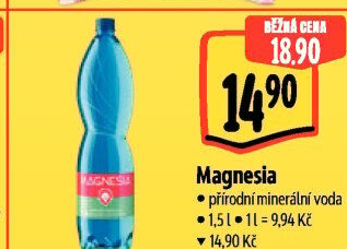 Přírodní voda Magnesia