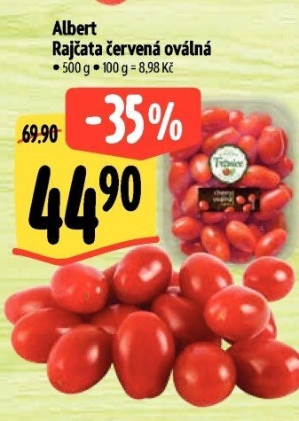 Rajčata oválná Albert