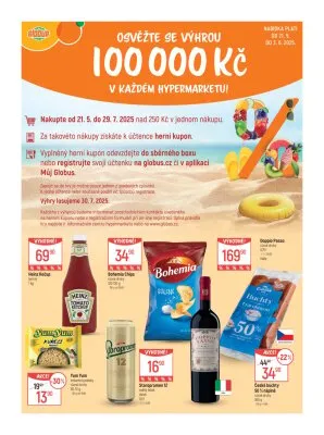 akční leták Globus 21.5.2025-27.5.2025