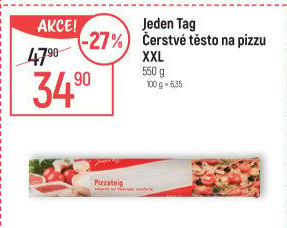 Čerstvé těsto na pizzu Jeden Tag