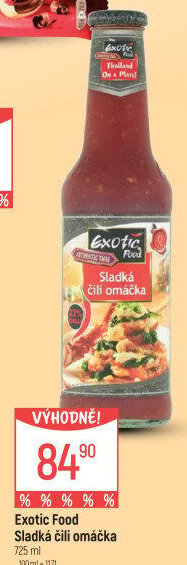 Chilli omáčka sladká Exotic food