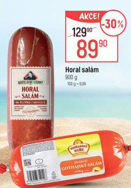 Salám Horal Kostelecké uzeniny