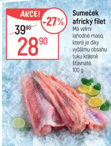 Sumeček africký filety