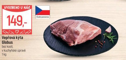 Vepřová kýta bez kosti Globus