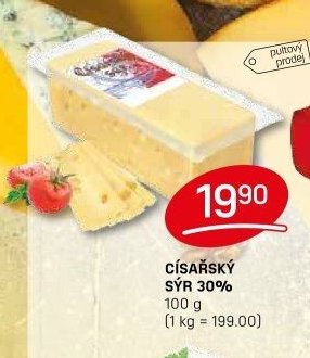 CÍSAŘSKÝ SÝR 30%