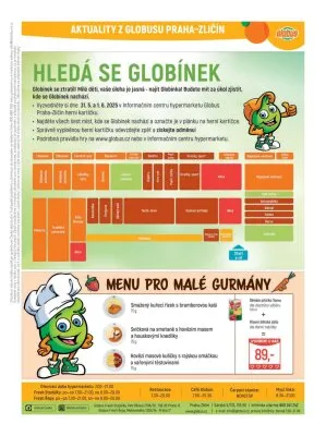 akční leták Globus 21.5.2025-27.5.2025
