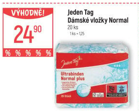 Dámské vložky Jeden Tag