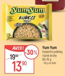 Instantní polévka YumYum