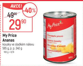 Kompot ananas My Price