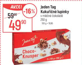 Kukuřičné lupínky Jeden Tag