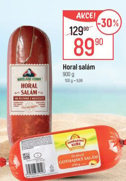 Salám Horal Kostelecké uzeniny