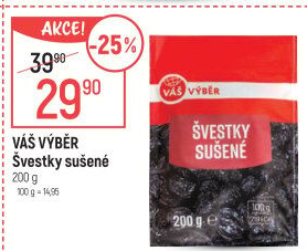 Švestky sušené Váš Výběr