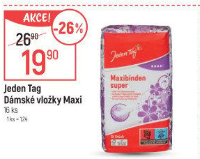 Dámské vložky Jeden Tag