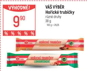 Hořické trubičky Váš Výběr