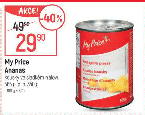 Kompot ananas My Price